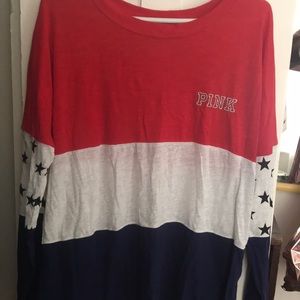 PINK ‘Merica long sleeve